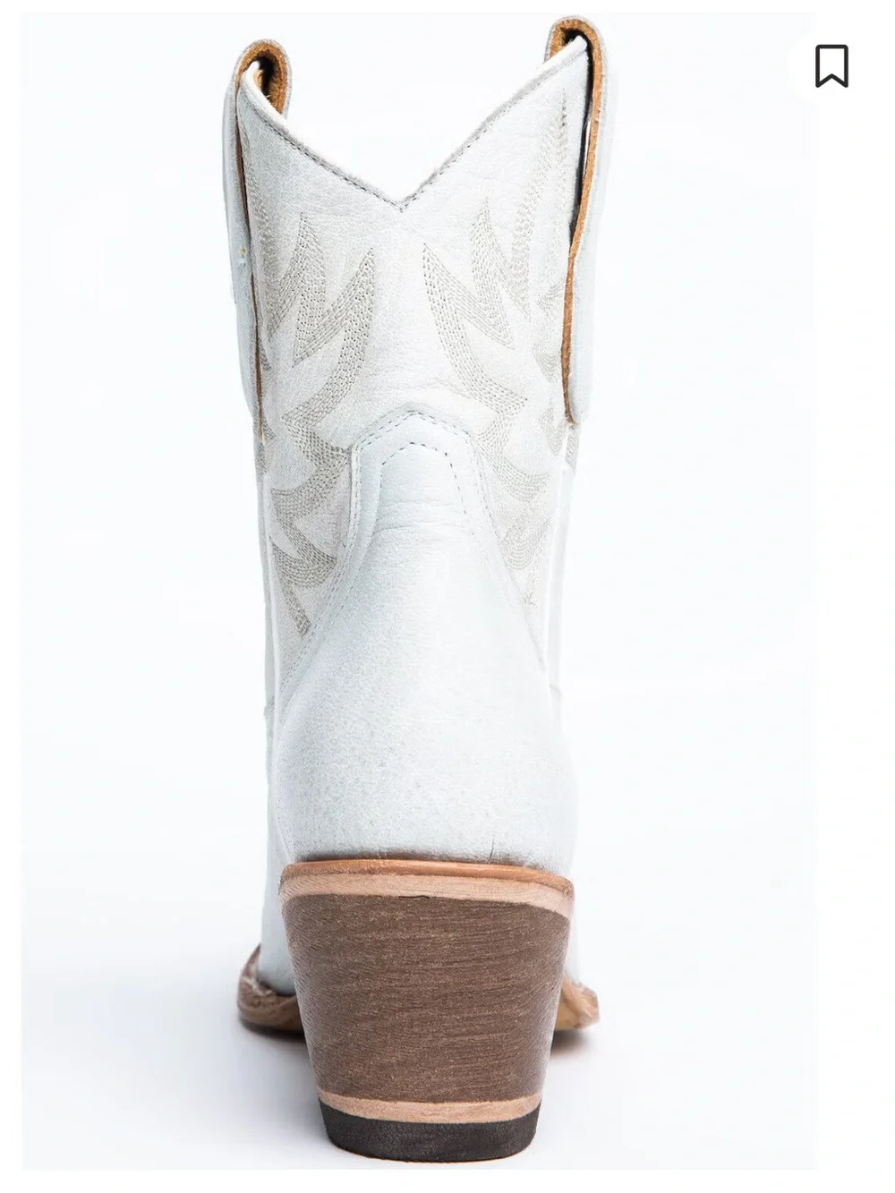 Idyllwind Wheels Women's White Western Boots, 7 - Picture 5 of 8